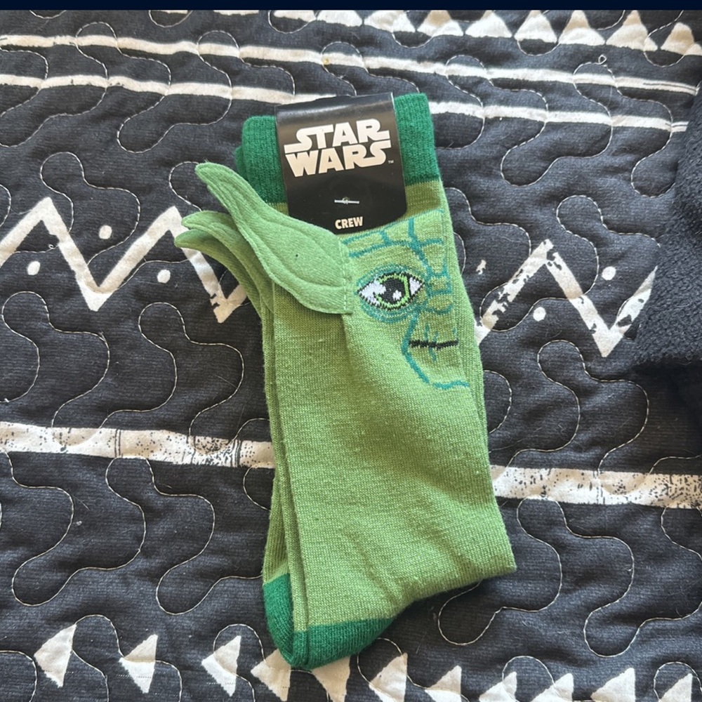 Yoda Crew Socks